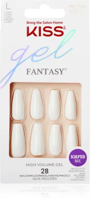 KISS Gel Fantasy - искусственные ногти True Color, 28 шт