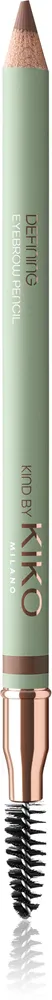 KIKO Milano Kind By Kiko Defining Eyebrow Pencil - Карандаш для бровей с кисточкой, 1.08 г, оттенок 02 Milk Chocolate