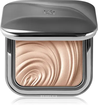 KIKO Milano Glow Fusion Intense Powder Highlighter - Пудровый компактный хайлайтер, 10.5 г, оттенок 01 Sparkling Wine