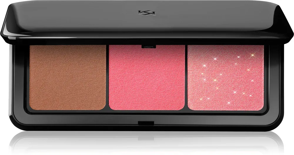 KIKO Milano Multi Finish Trio - Палетка многофункциональная, 7 г, оттенок 03 Pink