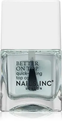 Nails Inc. Better on Top - Защитный лак с блеском, 14 мл