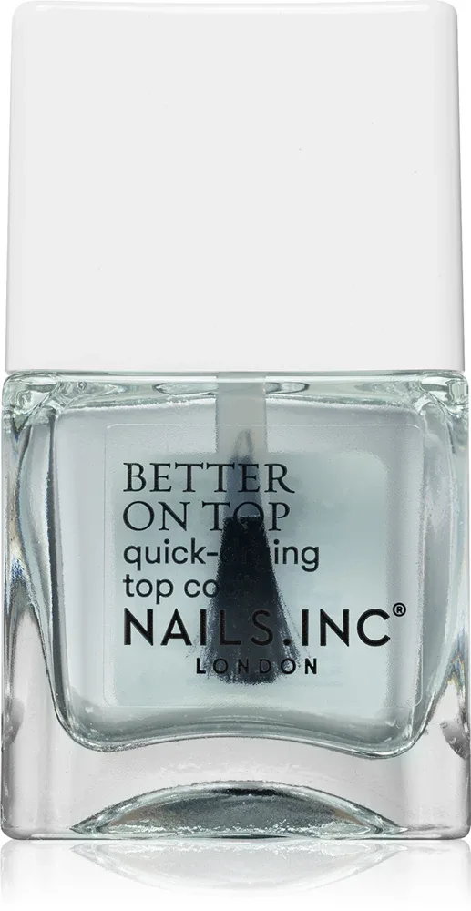 Nails Inc. Better on Top - Защитный лак с блеском, 14 мл