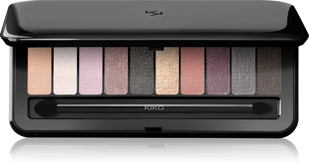 KIKO Milano Soft Nude - Палетка из 10 теней для век, 7.5 г, оттенок 01 Garden Rose