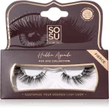 SOSU Cosmetics Hidden Agenda Fox Eye Collection - искусственные ресницы, 1 шт, оттенок Fierce — фото 1