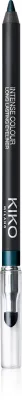 KIKO Milano Intense Colour - стойкий карандаш для глаз, оттенок 11 Metallic Blue Teal