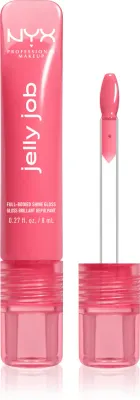 NYX Professional Makeup Jelly Job - Блестящий блеск для губ с эффектом увеличения, 7.5 мл, оттенок Jelly Blushin