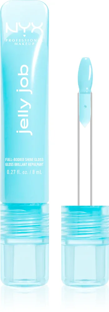 NYX Professional Makeup Jelly Job - Блестящий блеск для губ с эффектом увеличения, 7.5 мл, оттенок Jelly Frost