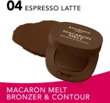 Bourjois Macaron Melt Bronzer & Contour - Бронзатор и пудра для контурирования 2 в 1, 5 г, оттенок 04 Espresso Latte — фото 2
