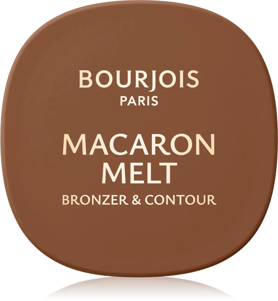 Bourjois Macaron Melt Bronzer & Contour - Бронзатор и пудра для контурирования 2 в 1, 5 г, оттенок 03 Caramel Macchiato