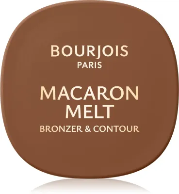 Bourjois Macaron Melt Bronzer & Contour - Бронзатор и пудра для контурирования 2 в 1, 5 г, оттенок 03 Caramel Macchiato