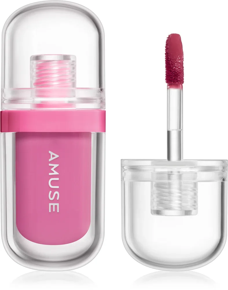 AMUSE Jel-Fit Tint - Долговременный увлажняющий блеск для губ, 3.8 г, оттенок 06 Seoul Girl