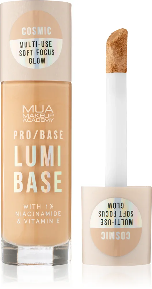 MUA Makeup Academy PRO/BASE Lumi Base - Осветляющая база под макияж, 33 мл, оттенок Cosmic (Neutral)
