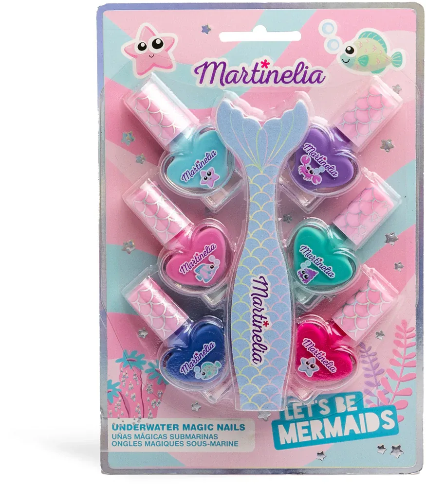 Martinelia Let´s be Mermaid Nail Set - набор для детского маникюра dla dzieci