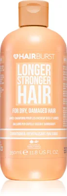 Hairburst Longer Stronger Hair Dry, Damaged Hair - Увлажняющий питательный бальзам для сухих и поврежденных волос, 350 мл