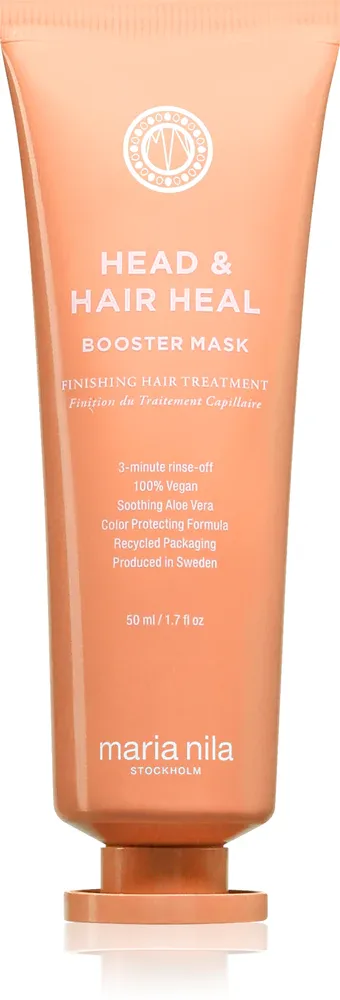 Maria Nila Head & Hair Heal Booster Mask - Маска глубокого питания с алоэ, 50 мл
