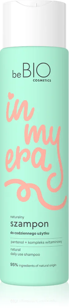 beBIO In My Era Natural Daily Use - Шампунь для ежедневного мытья волос, 300 мл