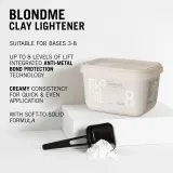 Schwarzkopf Professional Blondme Clay Lightener 8 - Рассветляющий порошок для волос блонд, 350 г — фото 2