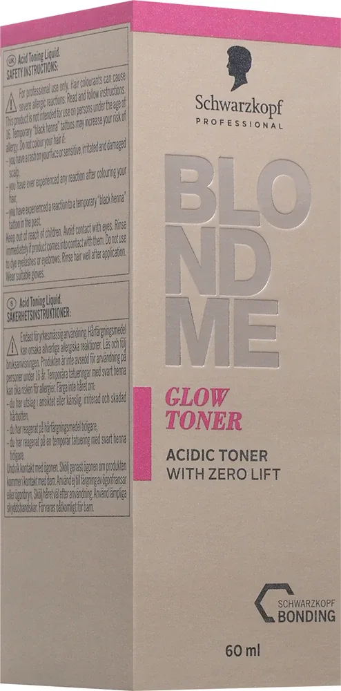 Schwarzkopf Professional Blondme Glow Toner - Тонирующая краска для волос, 60 мл, оттенок Clear 0-00
