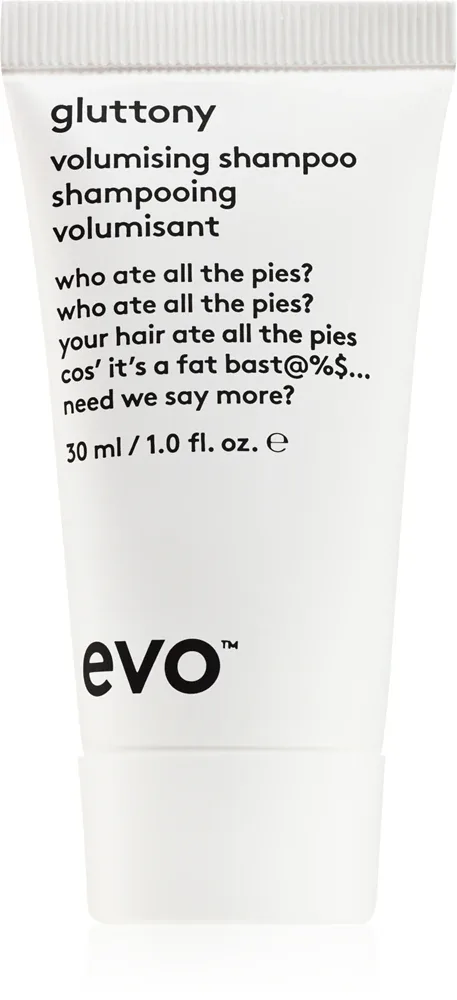 EVO Gluttony Volumising Shampoo - Шампунь для объема волос, 30 мл