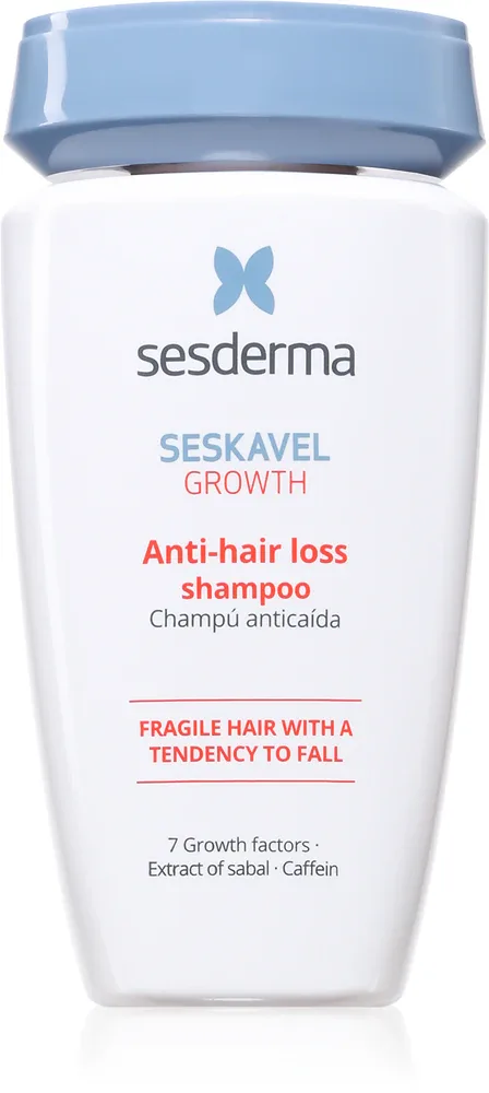 Sesderma Seskavel Growth - Шампунь против выпадения волос, стимулирующий, 250 мл