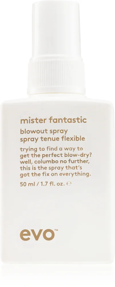 EVO Mister Fantastic Blowout Spray - Защитный спрей для ускорения сушки волос, 50 мл