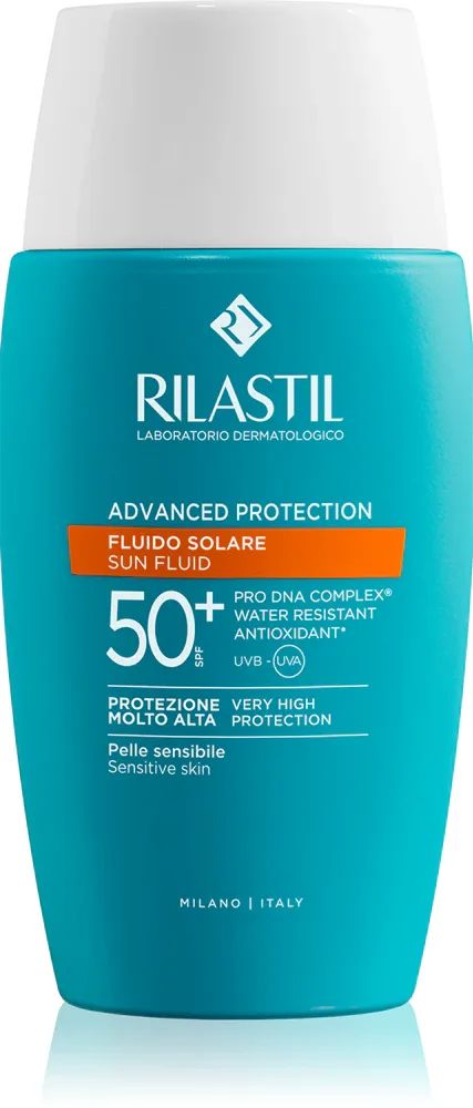 Rilastil Sun System Advanced Protection - Защитный флюид для загара SPF 50+, 50 мл