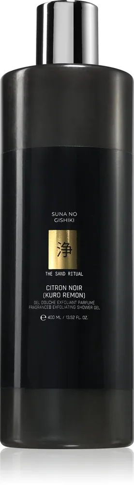 Vila Hermanos Suna No Gishiki Citron Noir (Kuro Remon) - Гель для душа с эффектом отшелушивания, 400 мл