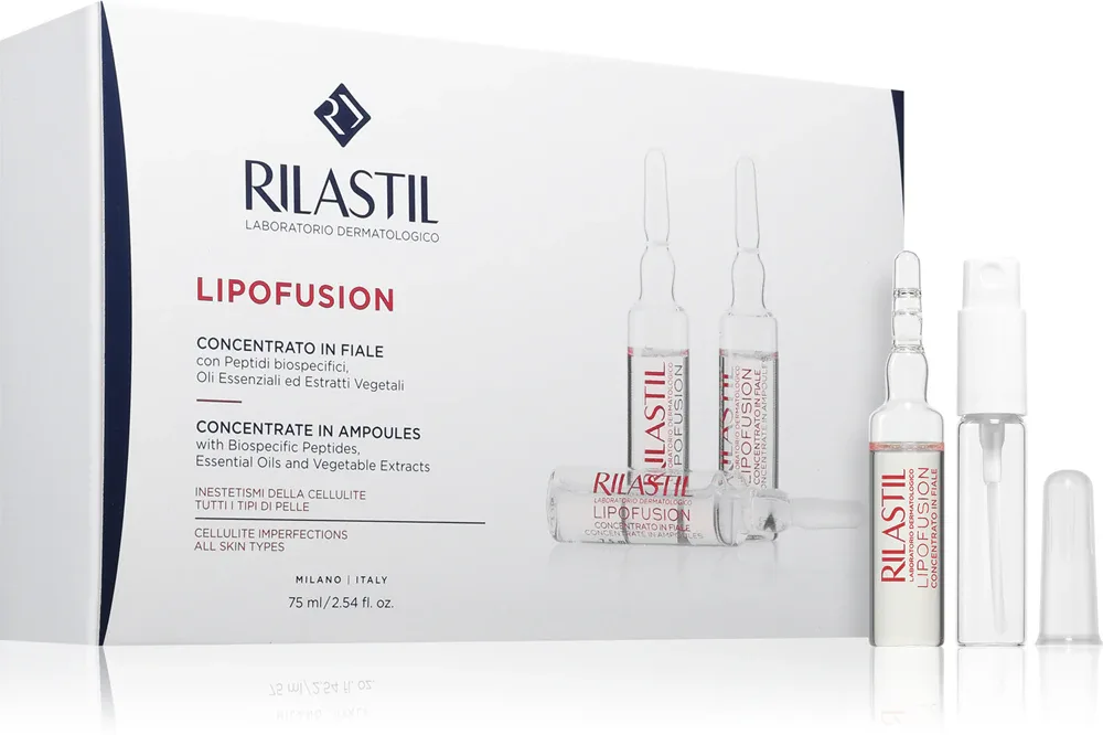 Rilastil Lipofusion - Сыворотка против целлюлита в ампулах, 10 мл