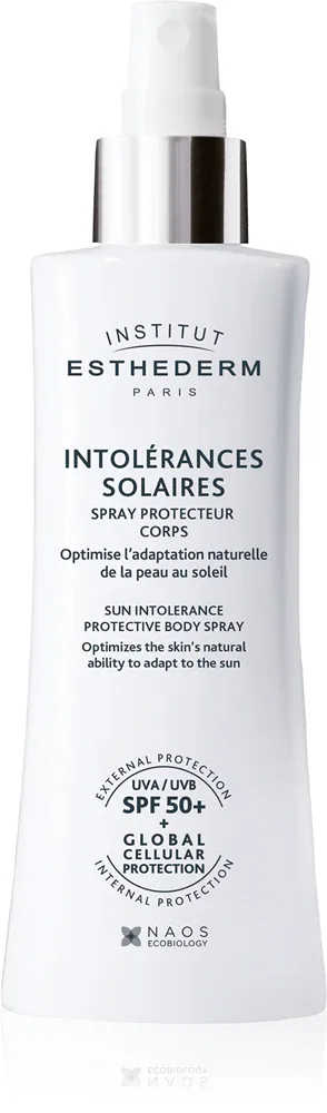 Institut Esthederm Sun Intolerance - Защитное молочко для тела в спрее SPF 50+, 150 мл
