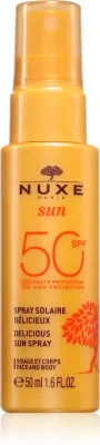 Nuxe Sun Delicious Sun Spray - Защитный спрей для загара SPF 50, 50 мл