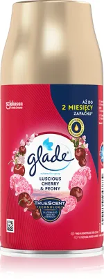 GLADE Automatic Spray Luscious Cherry & Peony - Автоматический освежитель воздуха запасной блок, 269 мл