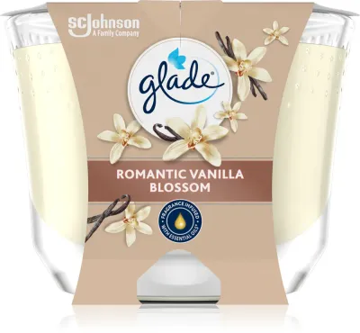 GLADE Romantic Vanilla Blossom - Ароматическая свеча, 204 г