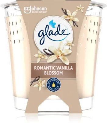 GLADE Romantic Vanilla Blossom - Ароматическая свеча, 112 г