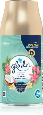 GLADE Automatic Exotic Tropical Blossoms - Автоматический освежитель воздуха запасной картридж, 269 мл
