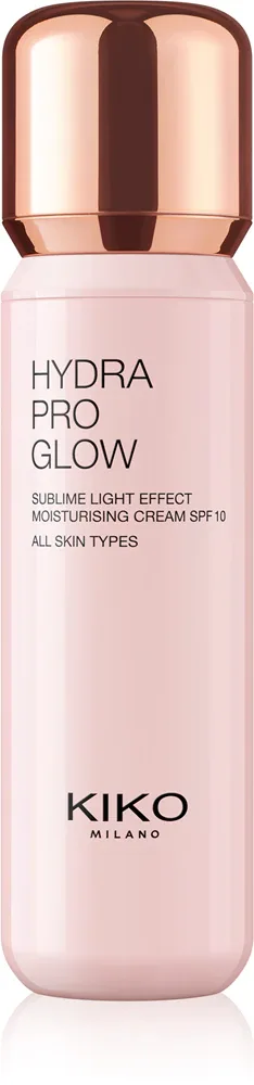KIKO Milano Hydra Pro Glow - Интенсивный увлажняющий крем с гиалуроновой кислотой SPF10, 50 мл