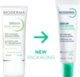 Bioderma Sébium Pore Refiner - Матирующий крем для жирной кожи, 30 мл — фото 2