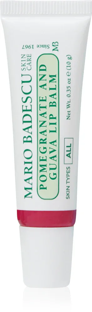 Бальзам для губ Mario Badescu Pomegranate and Guava Lip Balm увлажняющий, с маслом ши, 10 г