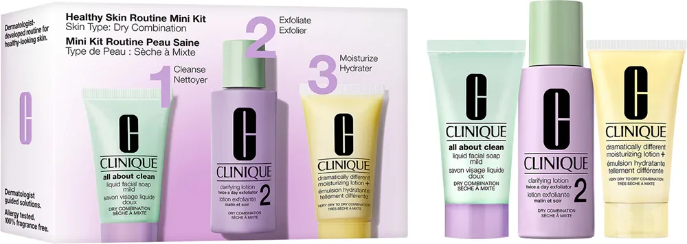Clinique Mini Kit Healthy Skin Routine Skin Type 2 - Подарочный набор для женщин