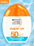 Garnier Ambre Solaire Super UV - Флюид для загара лица с гиалуроновой кислотой SPF 50, 40 мл — фото 2
