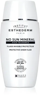 Institut Esthederm No Sun Mineral Fluid - Защитный флюид для чувствительной и аллергической кожи SPF 50+, 40 мл