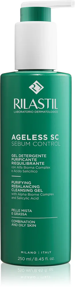 Rilastil Ageless SC - Матирующий очищающий гель, 250 мл