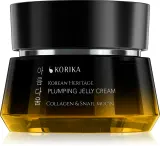 KORIKA Korean Heritage Collagen & Snail Mucin Plumping Jelly Cream - Омолаживающий крем с коллагеном, 50 мл — фото 1