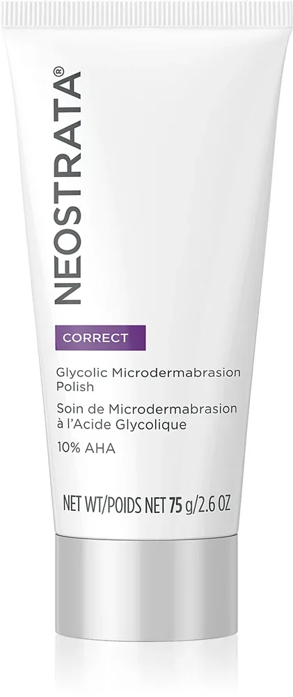 NeoStrata Correct Glycolic Microdermabrasion Polish - Пилинг с AHA для обновления, 75 г