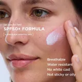 Clarins UV Plus Translucent SPF50 - Крем для загара для лица SPF 50, 30 мл — фото 3