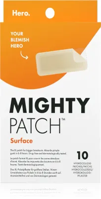 Hero Cosmetics Mighty Patch XL - Пластыри для проблемной кожи, 10 шт