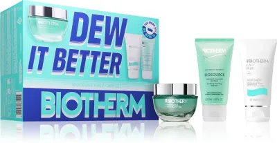 Набор косметики Biotherm Aquasource Hyalu Plump Gel подарочный, с гелем для лица и гелем для душа
