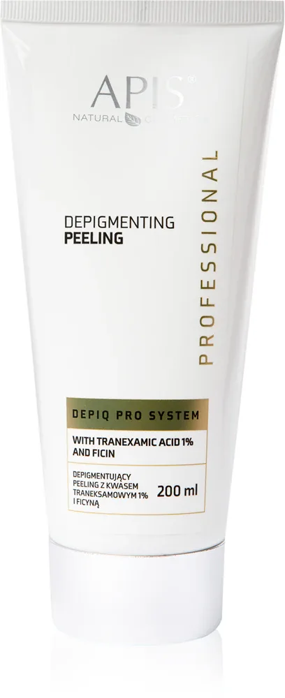 Пилинг для лица Apis Natural Cosmetics Depiq Pro System против пигментных пятен, с транексамовой кислотой, 200 мл