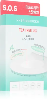 Патчи точечные BRINGGREEN Tea Tree Cica SOS Spot Patch для проблемной кожи, с салициловой кислотой, 100 шт