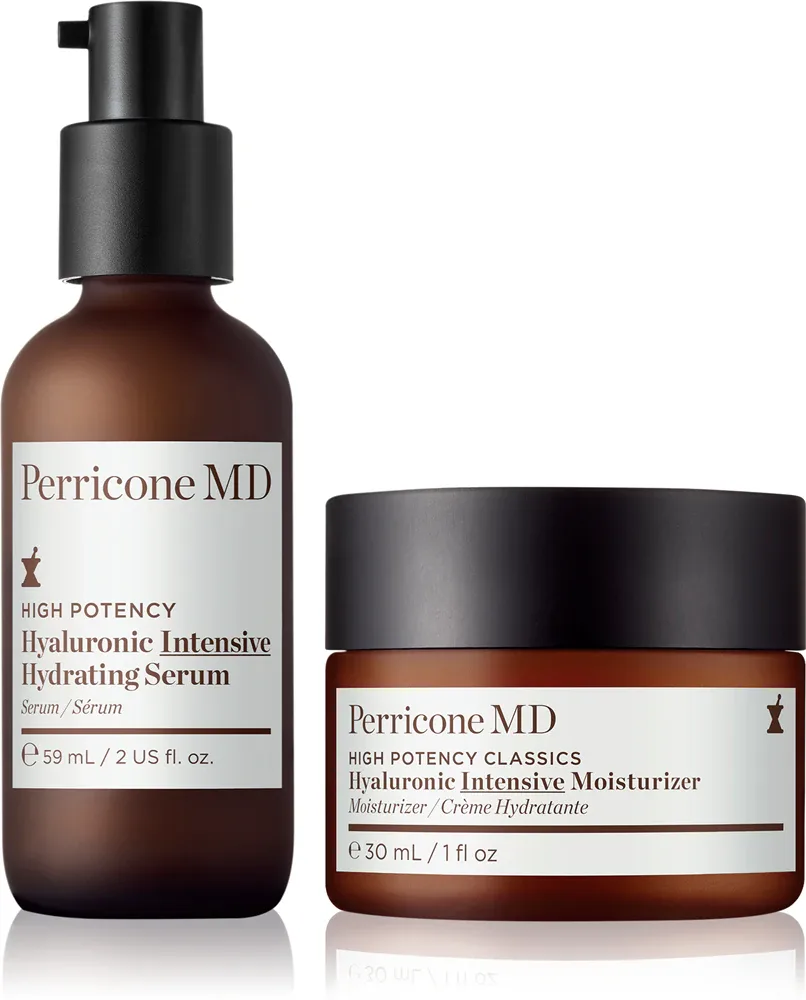 Набор для увлажнения лица Perricone MD High Potency Hyaluronic Intensive Hydration Duo, с гиалуроновой кислотой