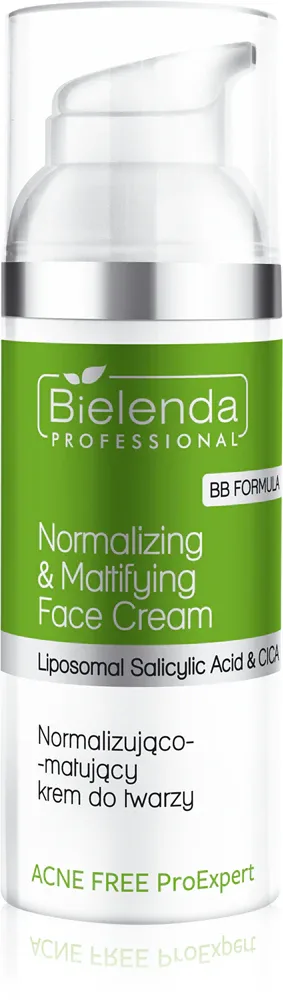 Крем для лица Bielenda Professional Acne Free ProExpert для жирной и проблемной кожи, успокаивающий, 50 мл